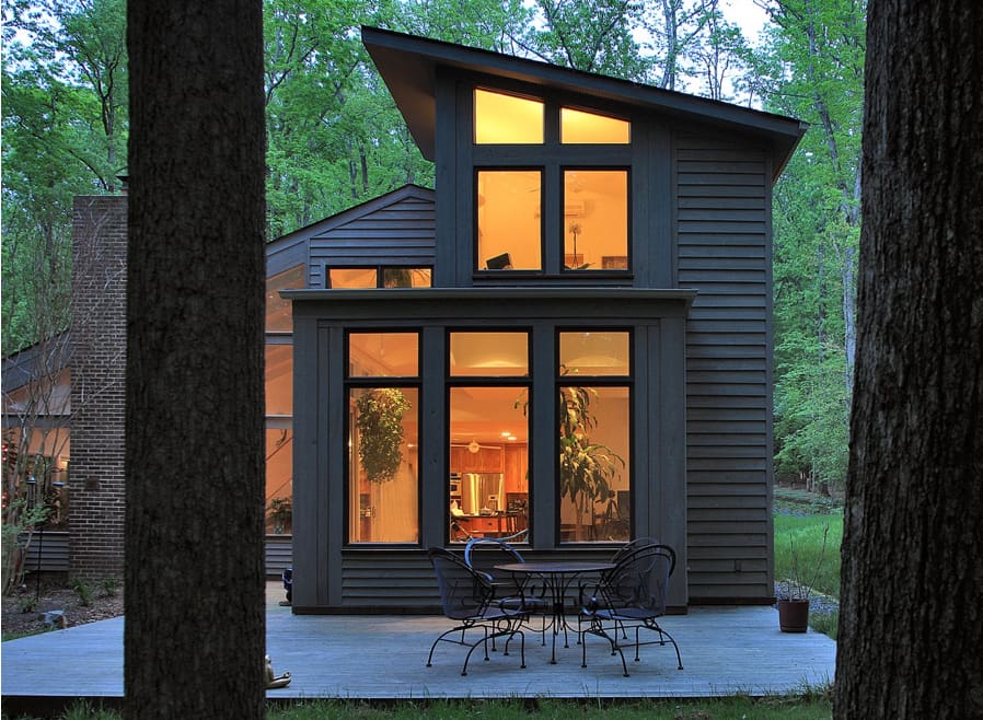 landscape architecture and residential architecture in harmony