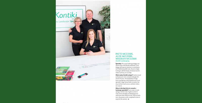 Tips & Tricks 2015! In the office with Our Homes Magazine and our fantastic design team: Patti, Alex, and Meghan McLeish.